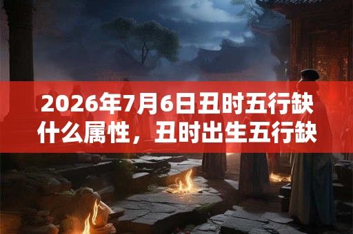2026年7月6日丑时五行缺什么属性，丑时出生五行缺什么