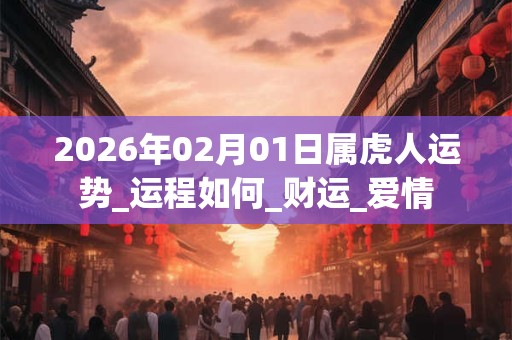 2026年02月01日属虎人运势_运程如何_财运_爱情