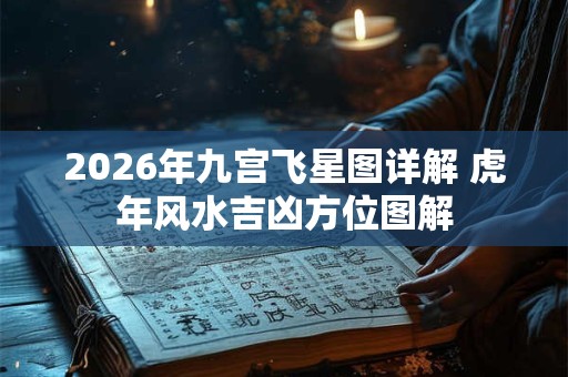 2026年九宫飞星图详解 虎年风水吉凶方位图解