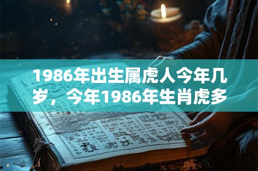 1986年出生属虎人今年几岁，今年1986年生肖虎多大
