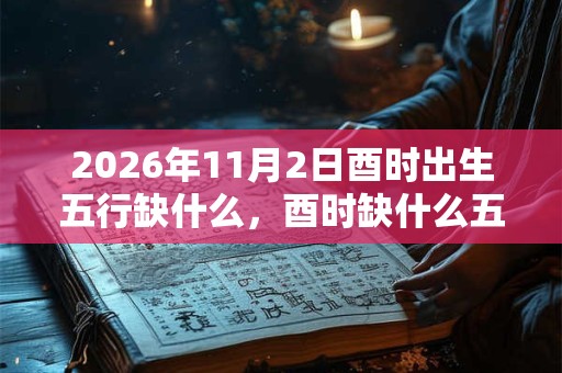 2026年11月2日酉时出生五行缺什么，酉时缺什么五行