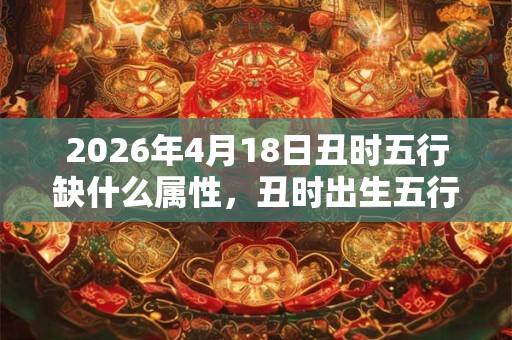 2026年4月18日丑时五行缺什么属性，丑时出生五行缺什么