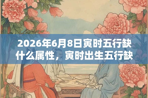 2026年6月8日寅时五行缺什么属性，寅时出生五行缺什么
