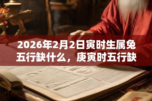 2026年2月2日寅时生属兔五行缺什么，庚寅时五行缺什么