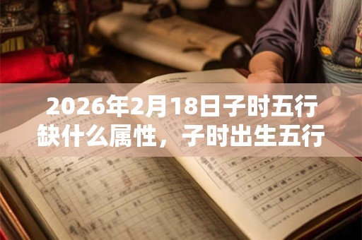 2026年2月18日子时五行缺什么属性，子时出生五行缺什么