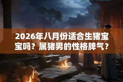 2026年八月份适合生猪宝宝吗？属猪男的性格脾气？
