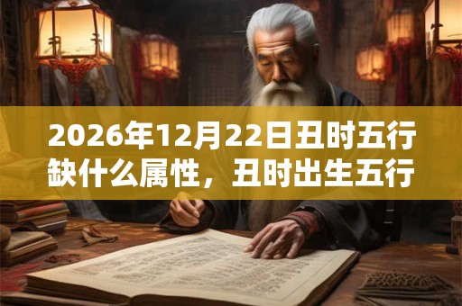 2026年12月22日丑时五行缺什么属性，丑时出生五行缺什么