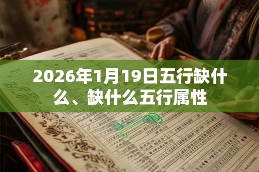 2026年1月19日五行缺什么、缺什么五行属性