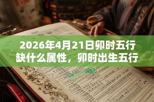 2026年4月21日卯时五行缺什么属性，卯时出生五行缺什么
