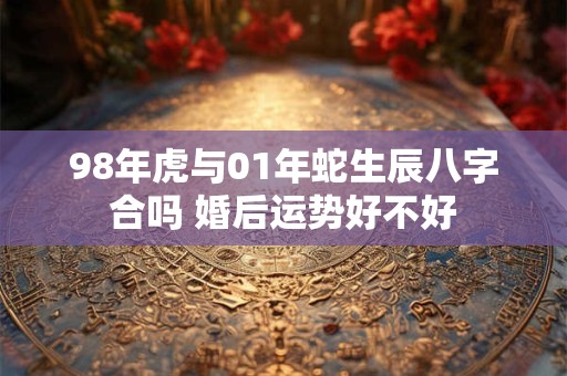 98年虎与01年蛇生辰八字合吗 婚后运势好不好