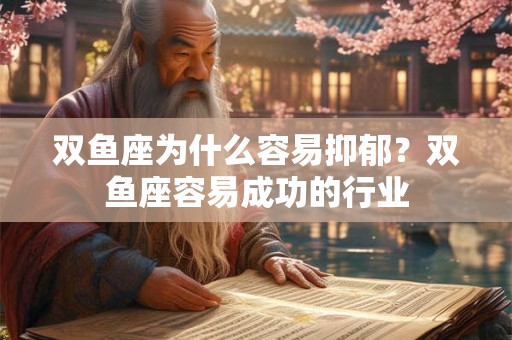 双鱼座为什么容易抑郁？双鱼座容易成功的行业