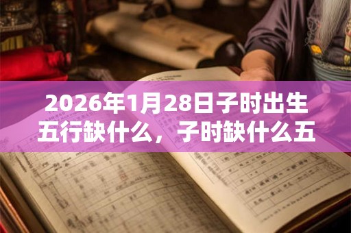 2026年1月28日子时出生五行缺什么，子时缺什么五行