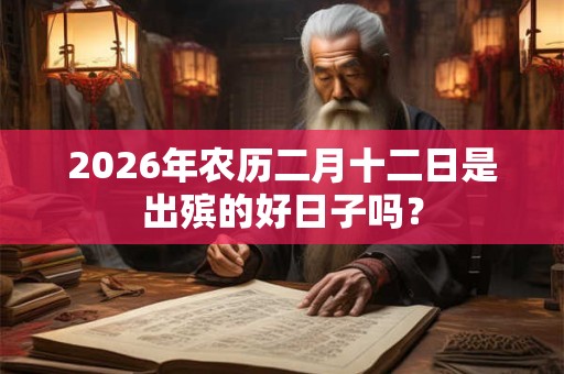 2026年农历二月十二日是出殡的好日子吗？