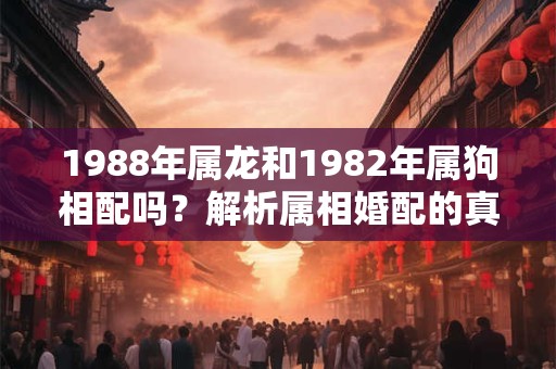 1988年属龙和1982年属狗相配吗？解析属相婚配的真相