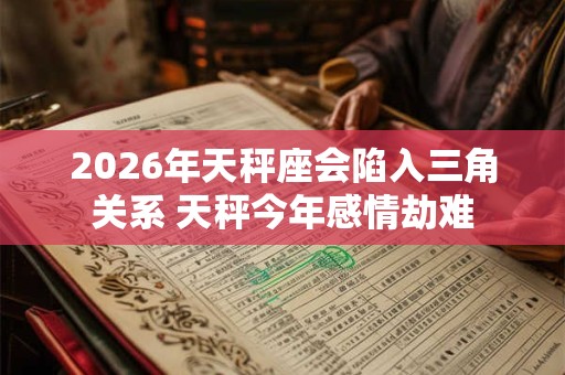 2026年天秤座会陷入三角关系 天秤今年感情劫难