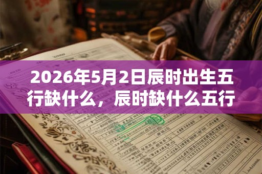 2026年5月2日辰时出生五行缺什么，辰时缺什么五行