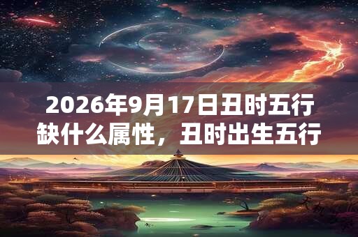2026年9月17日丑时五行缺什么属性，丑时出生五行缺什么