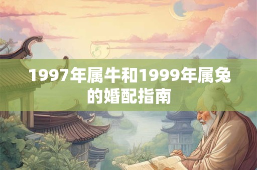 1997年属牛和1999年属兔的婚配指南