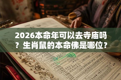 2026本命年可以去寺庙吗？生肖鼠的本命佛是哪位？