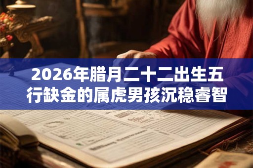 2026年腊月二十二出生五行缺金的属虎男孩沉稳睿智的名字大全