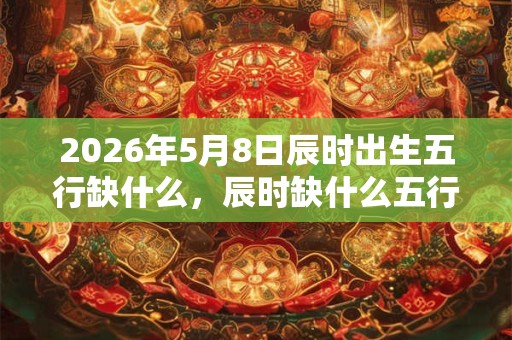 2026年5月8日辰时出生五行缺什么，辰时缺什么五行