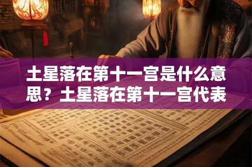 土星落在第十一宫是什么意思？土星落在第十一宫代表什么？