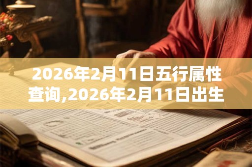 2026年2月11日五行属性查询,2026年2月11日出生五行属什么