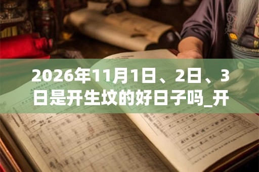 2026年11月1日、2日、3日是开生坟的好日子吗_开生坟可以吗
