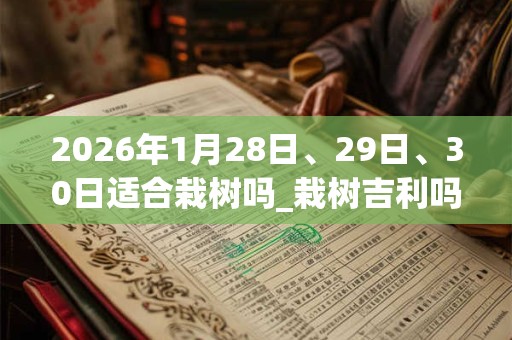 2026年1月28日、29日、30日适合栽树吗_栽树吉利吗