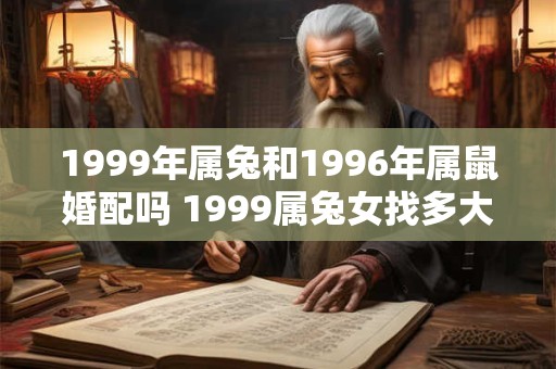 1999年属兔和1996年属鼠婚配吗 1999属兔女找多大男