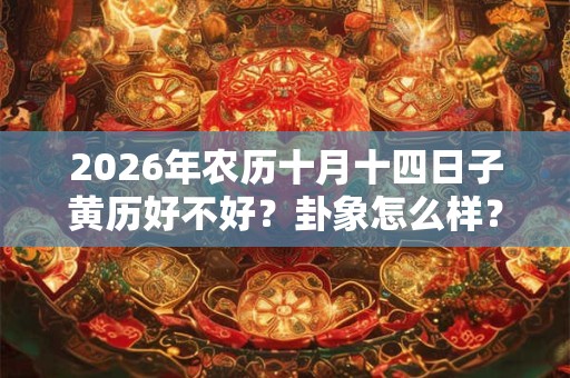 2026年农历十月十四日子黄历好不好？卦象怎么样？