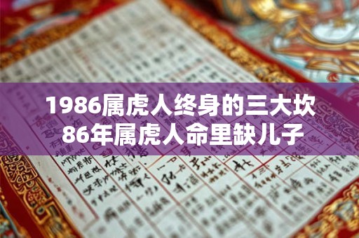 1986属虎人终身的三大坎 86年属虎人命里缺儿子