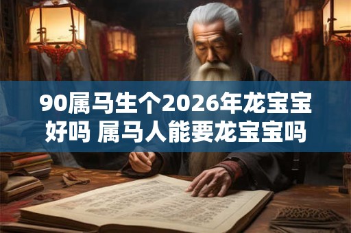 90属马生个2026年龙宝宝好吗 属马人能要龙宝宝吗
