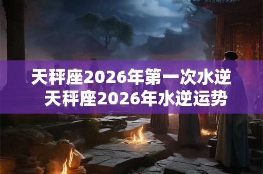 天秤座2026年第一次水逆  天秤座2026年水逆运势