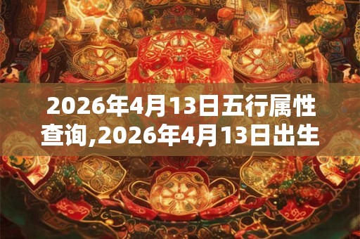 2026年4月13日五行属性查询,2026年4月13日出生五行属什么