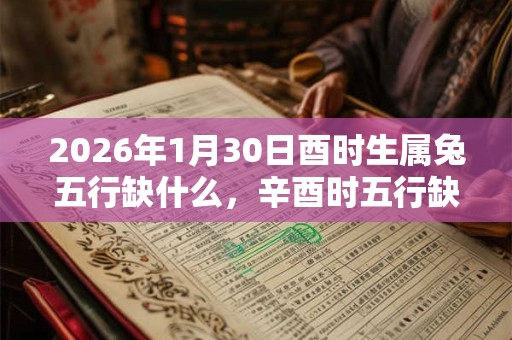 2026年1月30日酉时生属兔五行缺什么，辛酉时五行缺什么