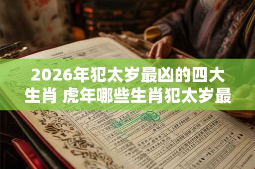 2026年犯太岁最凶的四大生肖 虎年哪些生肖犯太岁最严重
