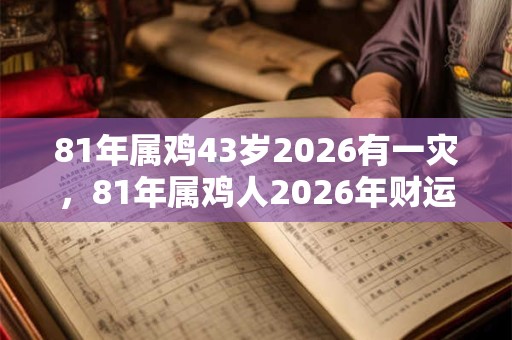 81年属鸡43岁2026有一灾，81年属鸡人2026年财运如何？