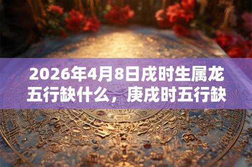 2026年4月8日戌时生属龙五行缺什么,庚戌时五行缺什么 2026年4月8日戌时生属龙五行缺什么,庚戌时五行缺什么