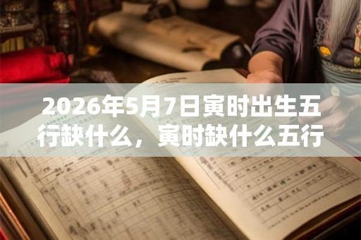 2026年5月7日寅时出生五行缺什么,寅时缺什么五行 2026年5月7日寅时出生五行缺什么,寅时缺什么五行