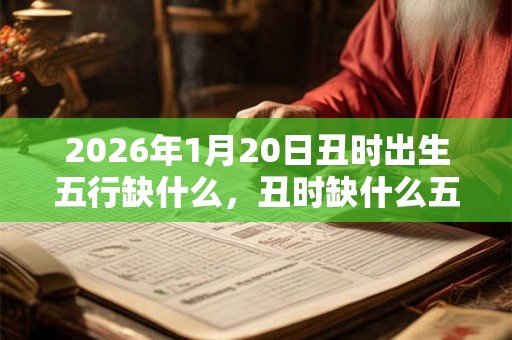 2026年1月20日丑时出生五行缺什么，丑时缺什么五行