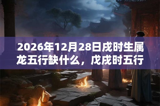 2026年12月28日戌时生属龙五行缺什么，戊戌时五行缺什么