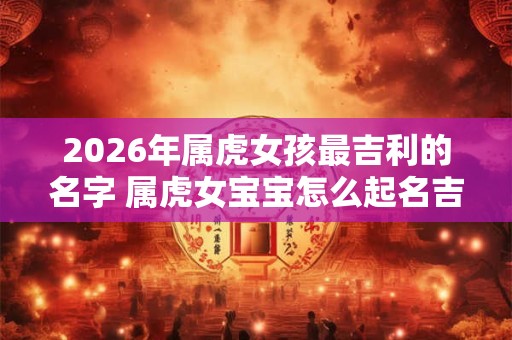 2026年属虎女孩最吉利的名字 属虎女宝宝怎么起名吉利