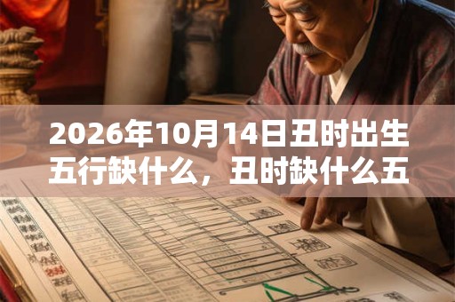 2026年10月14日丑时出生五行缺什么，丑时缺什么五行