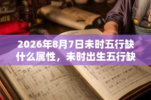 2026年8月7日未时五行缺什么属性，未时出生五行缺什么