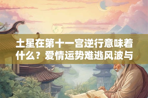 土星在第十一宫逆行意味着什么？爱情运势难逃风波与变数