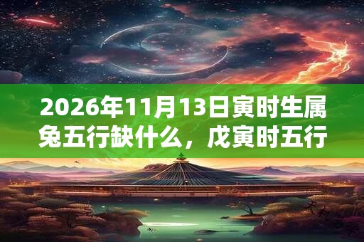 2026年11月13日寅时生属兔五行缺什么，戊寅时五行缺什么