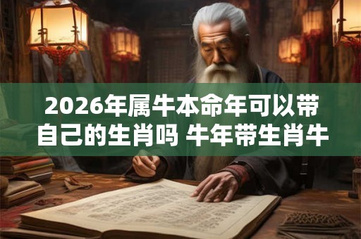 2026年属牛本命年可以带自己的生肖吗 牛年带生肖牛好吗