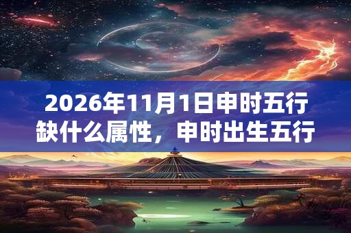 2026年11月1日申时五行缺什么属性，申时出生五行缺什么