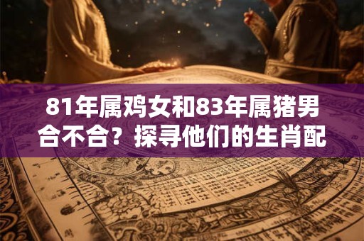 81年属鸡女和83年属猪男合不合？探寻他们的生肖配对情况和建议!